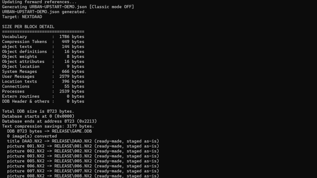 Next DAAD Reborn Compiler