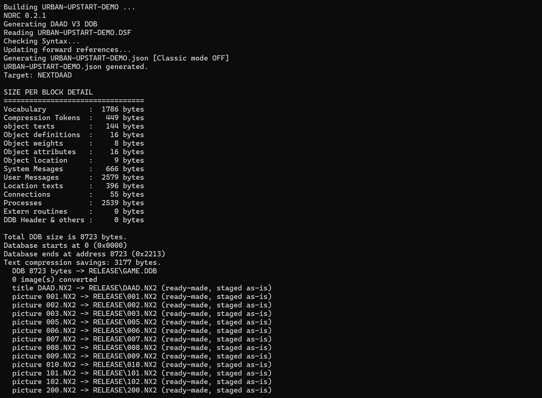 Next DAAD Reborn Compiler